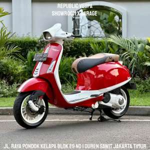 Jual bekas JUAL CEPAT VESPA SPRINT 150 3V TH 2014 MODIF KALCER,lokasi di Cinere