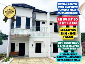 Jual Rumah Moder Siap Huni Jatiluhur Jatiasih Bekasi - KPR BSI DP Nol lokasi di Jatiasih, tersedia melalui melalui situs Olx