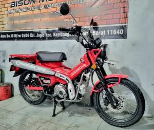 Jual bekas Km 3rb Simpanan HONDA CT 125 ABS CBU 2022 Akhir CT125 pajak panjang,lokasi di Pondok Aren