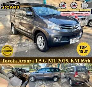 Jual bekas KM69rb Toyota 1.5 Avanza G MT 2013 Manual Ringan Murah,lokasi di 
