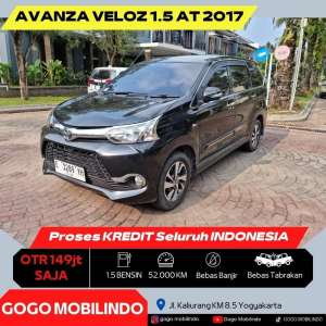 Jual bekas Km52rb Avanza Veloz Matic 2017 ANTIK ISTIMEWA Kredit Murah,lokasi di 
