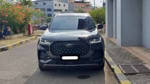 Jual bekas Km7rb chery tiggo 8 premium 2024 pakai 2025 hitam,lokasi di 