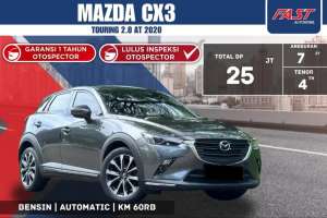 Jual bekas MAZDA CX3 TOURING 2020 2.0 AT KM.60RB NOPOL GANJIL PAJAK PANJANGF4ST,lokasi di 