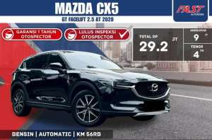Jual bekas MAZDA CX5 GT 2020 2.5 AT FACELIFT SUNROOF KM.56RBPAJAK PANJANGF2ST,lokasi di 