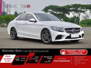 Jual bekas Mercedes Benz C300 W205 Facelift AMG 2019,lokasi di 