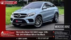 Jual bekas Mercedes Benz GLE400 Coupe AMG NIK 2015 Iridium Silver On Black,lokasi di 