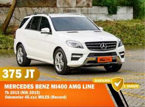 Jual bekas MERCEDES BENZ ML400 AMG LINE 2015,lokasi di 