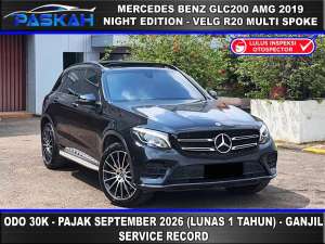 Jual bekas MERCY GLC 200 AMG NIGHT EDITION 2019 GLC200 AMG NIGHT EDITION 2019,lokasi di 