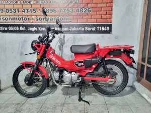 Jual bekas MEWAHHONDA CT 125 FI ABS TAHUN 2022 WARNA MERAH,lokasi di Kembangan