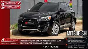 Jual bekas Mitsubishi Outlander Sport 2.0L PX Action Facelift 2017,lokasi di 