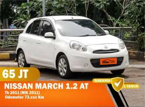 Jual bekas NISSAN MARCH 1.2 METIC 2011,lokasi di 