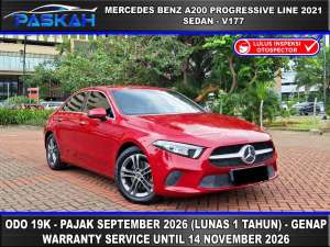 Jual bekas Odo19k Bunga4 Genap PAJAK1TAHUN MERCY A 200 Progressive Line 2021,lokasi di 