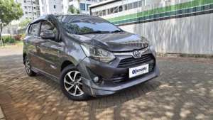 Jual bekas OLX Mobbi Toyota Agya Abu 1.2 G TRD Sportivo Bensin-AT 2018 PFK,lokasi di 