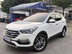 Jual bekas OLXMOBBI DP RENDAH Hyundai Santa Fe 2.2 CRDi XG Solar-AT 2018 STJMZI,lokasi di 
