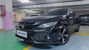 Jual bekas OLXmobbi TDP 14JT Honda Civic 1.5 E Hatchback Bensin-AT 2018 Hitam,lokasi di 