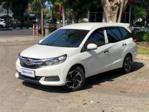 Jual bekas Pajak Panjang Honda Mobilio 1.5 S Bensin-MT 2021 Putih LQL,lokasi di 