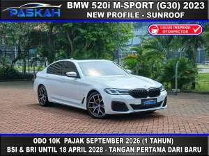 Jual bekas PAJAK08-2026 Bunga4.5 Odo10k BMW 520 M SPORT 2023 520 MSport 2023,lokasi di 