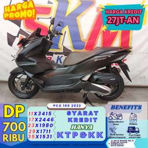 Jual bekas promo dp 700 pcx tahun 2022 dp700 syarat kk dan KTP,lokasi di Tapos