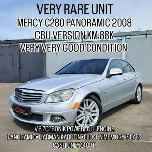 Jual bekas RARE ITEM MERCEDES C280 PANORAMIC 2008,lokasi di 