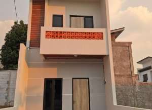 rumah 2 lantai konsep industrial modern di area Perigideket banget sama Bintaroakses tol lokasi di pondok-aren, tersedia melalui melalui situs Lamudi