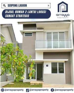RUMAH BARU 2 LANTAI RUMAH DALAM CLUSTER ADA DI SERPONG LAGON - EN661 lokasi di Serpong, tersedia melalui melalui situs Olx