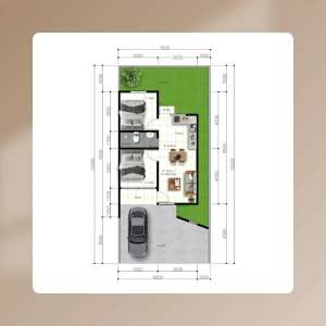 Rumah Baru Desain Japandi Tropis, Lokasi Super Strategis Area UIN Solo lokasi di Manahan, tersedia melalui melalui situs Olx
