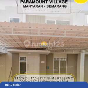 Rumah Bersih Baru Belum Pernah Ditempati Di Perumahan Paramount Village , tersedia melalui melalui situs Rumah123