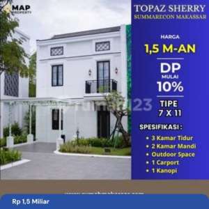 Rumah Cantik Gaya Eropa di Summarecon Makassar Fasilitas Umum Lengkap , tersedia melalui melalui situs Rumah123