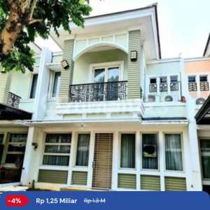 Rumah Cantik Minimalis Full Furnished Florencia Lippo Cikarang , tersedia melalui melalui situs Rumah123