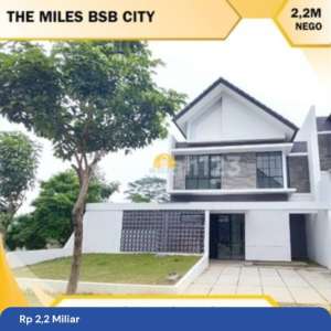 Rumah Cluster Siap Huni di The Miles BSB City , tersedia melalui melalui situs Rumah123