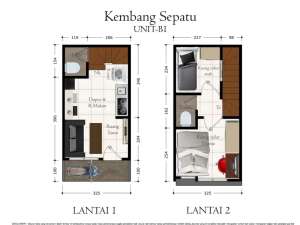 Rumah di Pangkalan Asem Gang Kembang Sepatu, Jakarta Pusat lokasi di Johar Baru, tersedia melalui melalui situs Olx