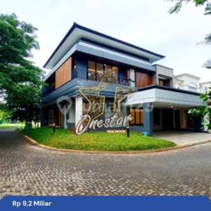 Rumah Hook Mewah Kawasan Premium dan Strategis BSD , tersedia melalui melalui situs Rumah123