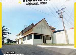 Rumah Megah Jual Sewa di Mojosongo Jebres Surakarta lokasi di jebres, tersedia melalui melalui situs Lamudi