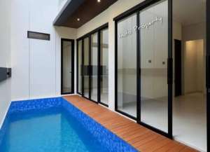 RUMAH MEWAH CUSTOM FULL INTERIOR KAWASAN ELIT DEKAT WAHID HASYIM lokasi di medan-baru, tersedia melalui melalui situs Lamudi