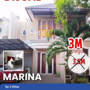 Rumah Mewah Di Cluster Eksklusif Siap Huni Tidak Banjir Di Marina , tersedia melalui melalui situs Rumah123