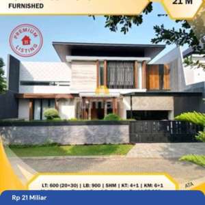 Rumah Mewah Furished Luas Startegis Siap Huni Puri Arga Golf , tersedia melalui melalui situs Rumah123