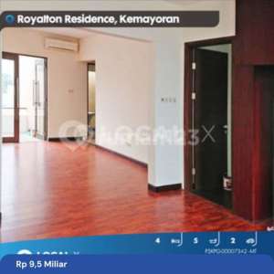 Rumah Royalton Residence Kemayoran, Jakarta Pusat , tersedia melalui melalui situs Rumah123