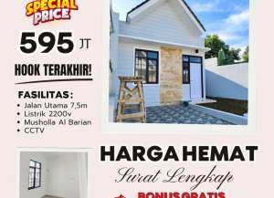 Rumah Siap Huni Dekat Permana Cimahi HOOK Gratis Biaya SHM KPR lokasi di cimahi-1, tersedia melalui melalui situs Lamudi