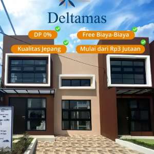 Rumah Siap Huni Free Biaya-biaya, Sertifikat SHM, di Deltamas Cikarang lokasi di Cikarang Pusat, tersedia melalui melalui situs Olx