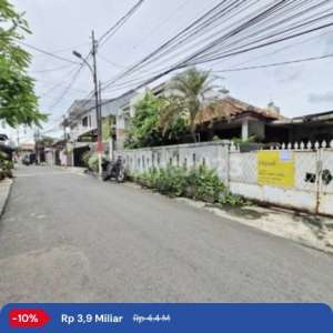 Rumah Tua di jalan Rasamala, Menteng Dalam, Tebet, Hitung Tanah Saja , tersedia melalui melalui situs Rumah123