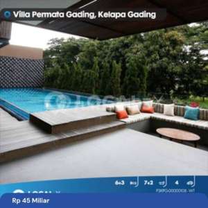 Rumah Villa Permata Gading, Kelapa Gading, Jakarta Utara , tersedia melalui melalui situs Rumah123