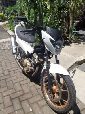 Jual bekas satria fu facelift 2014,lokasi di Margaasih