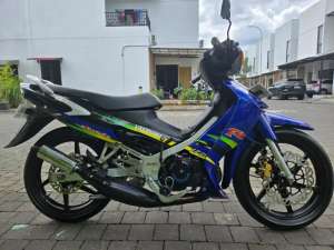 Jual bekas Satria hiu 2005,lokasi di Medan Sunggal