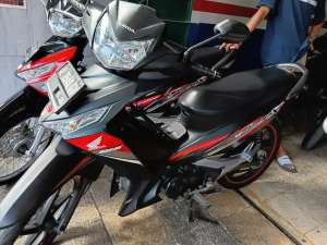 Jual bekas Supra 125 cw 2021 hitam Gbm bisa tunai atau kredit,lokasi di Berbah