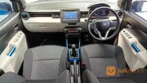 Jual bekas Suzuki Ignis GX MT 2018 Biru,lokasi di Kota Surabaya