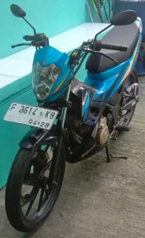 Jual bekas Suzuki satria 150 karbu 2008 original,lokasi di Bogor Selatan - Kota
