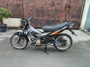 Jual bekas Suzuki Satria F 150cc Thailand tahun 2007 mesin halus siap pakai,lokasi di Cengkareng