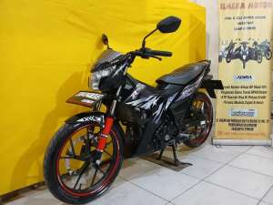 Jual bekas SUZUKI SATRIA F150 BLACK PREDATOR TAHUN 2017 CASHCREDIT,lokasi di Duren Sawit