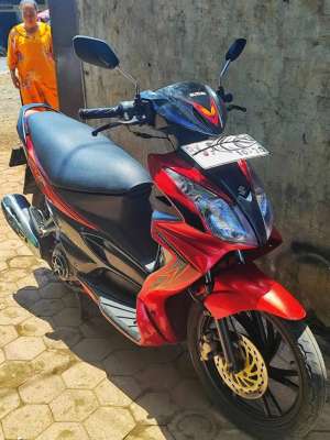 Jual bekas Suzuki Skywave 125 tahun 2009,lokasi di Medan Johor