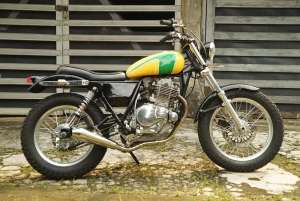 Jual bekas Suzuki Thunder 250 Custom by Sweaty Garage,lokasi di Ciputat Timur
